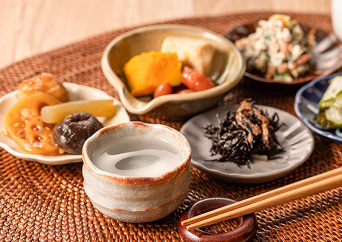 四季折々の食材を使った旬のメニューが彩る特別なひととき