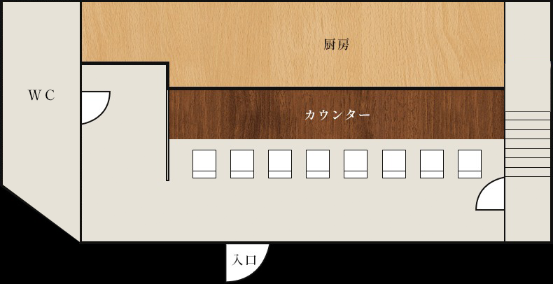 店内図